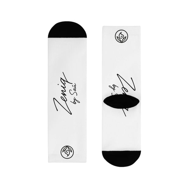 Chic Sublimation Crew Socks - Stylish Everyday Wear, Gifts for Friends, Athleisure, Fashion Accessories, Holiday Gift Ideas