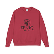 ZENIQBySAU | Zen Inspired Crewneck Sweatshirt, Unisex Garment Dyed Pullover, Comfortable Design, Ideal for Relaxation, Perfect Gift for Nature Lovers