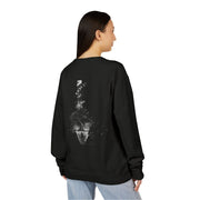 ZENIQBySAU | Zen Inspired Crewneck Sweatshirt, Unisex Garment Dyed Pullover, Comfortable Design, Ideal for Relaxation, Perfect Gift for Nature Lovers