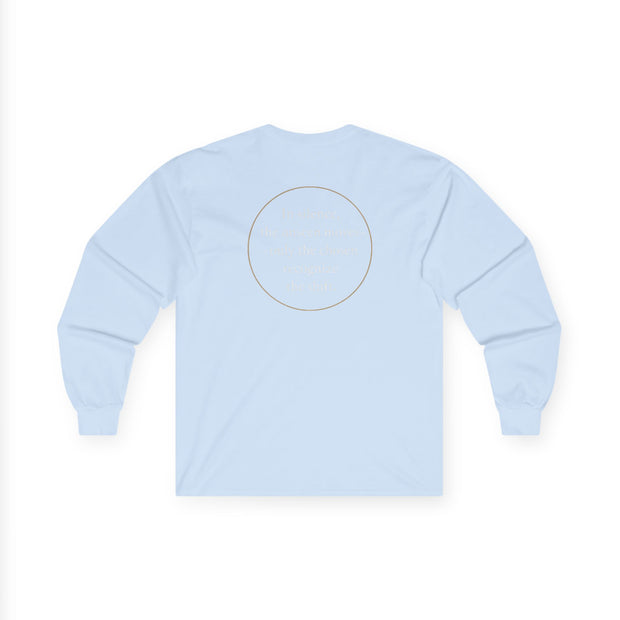 Minimalist Long Sleeve Tee with 'Magnitski' Design - Unisex Cotton Shirt, Casual Wear, Gift for Friends, Stylish Apparel, Everyday Comfort