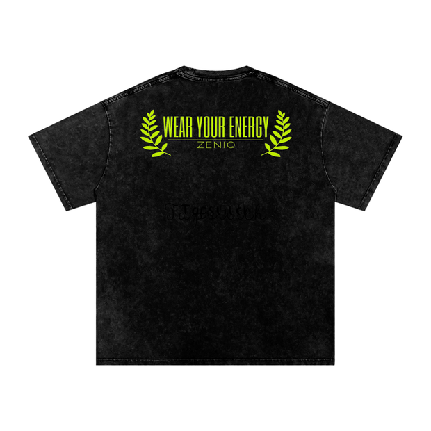 Acid Wash Oversize T-Shirt - 250 GSM