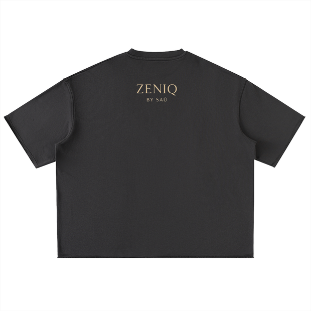 Oversized Washed Half Sleeve T-Shirt