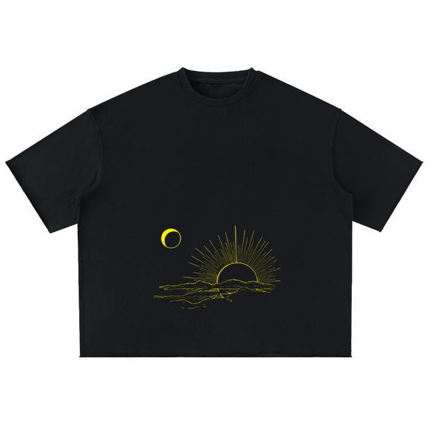 Oversized Washed Half Sleeve T-Shirt
