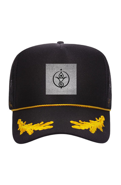 Gold Leaf Crown Trucker Hat