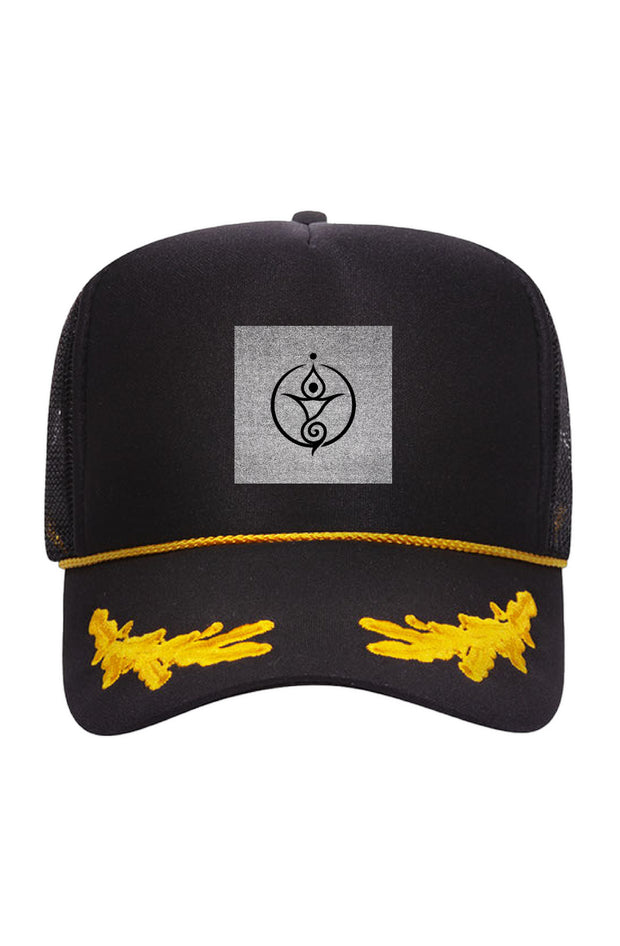 Gold Leaf Crown Trucker Hat