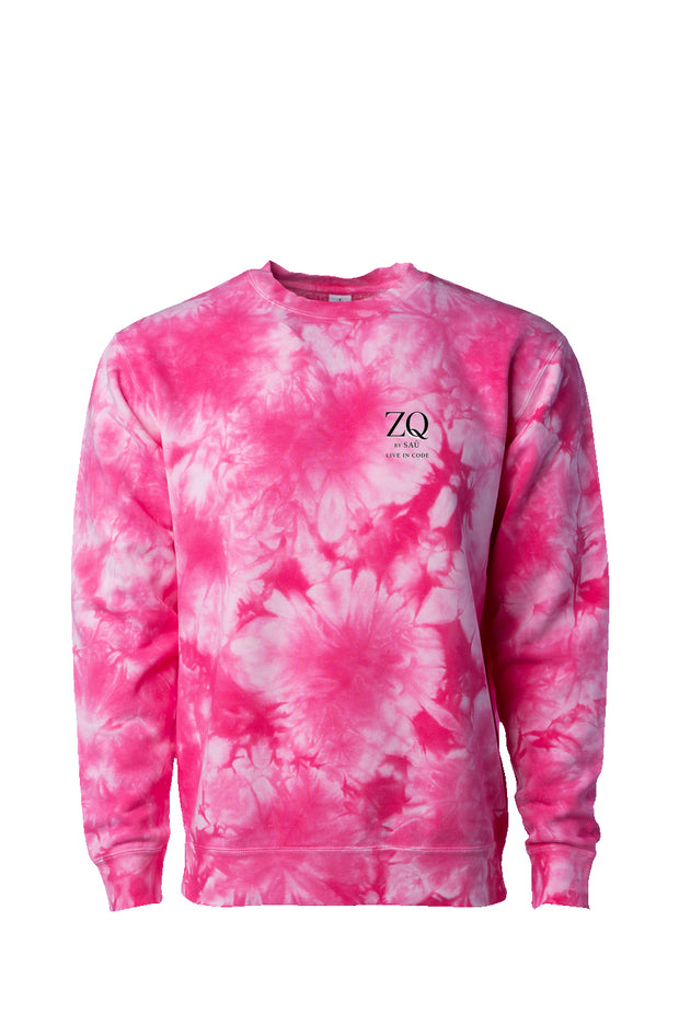 ZENIQBySAU | Crystal Tie Dye Crewneck