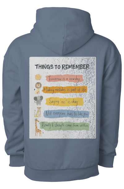 ZENIQBySAÛ | Soul Notes Heavyweight Pullover Hood