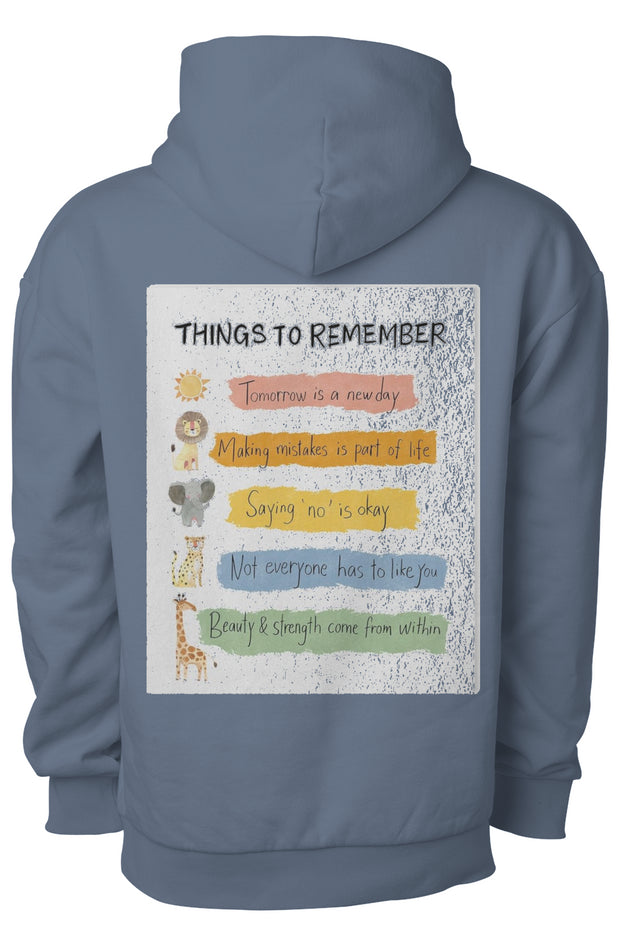 ZENIQBySAÛ | Soul Notes Heavyweight Pullover Hood