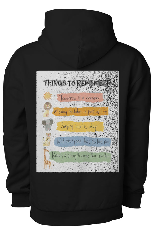 ZENIQBySAÛ | Soul Notes Heavyweight Pullover Hood