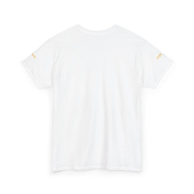 Artistic Unisex Heavy Cotton Tee - Minimalist Graphic Design, Casual Wear, Gift for Him/Her, Everyday Style, Summer Fashion