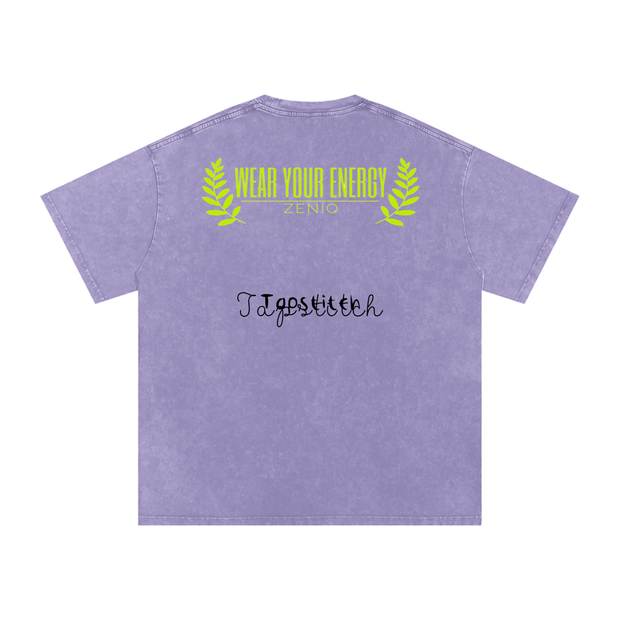 Acid Wash Oversize T-Shirt - 250 GSM