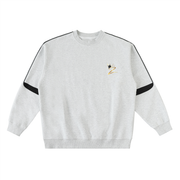 Oversized Crewneck Taped Sweatshirt