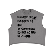 French Terry Boxy Tank Top