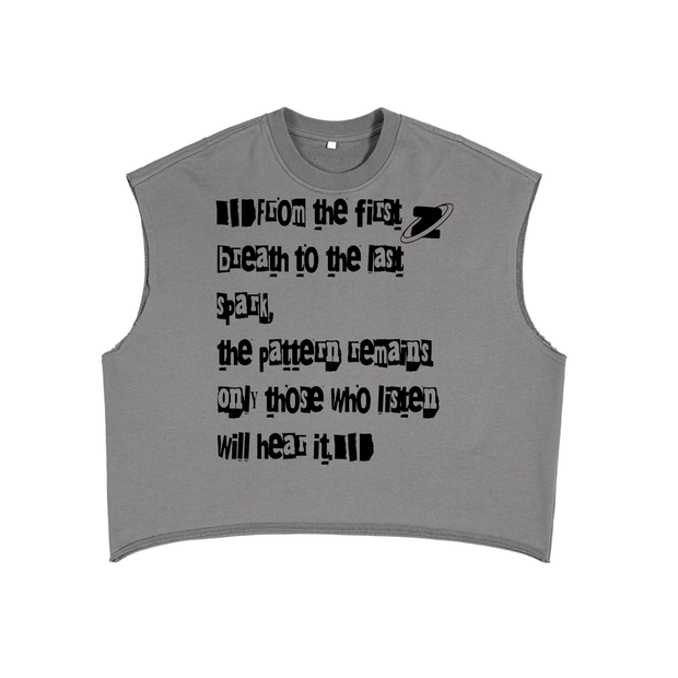 French Terry Boxy Tank Top