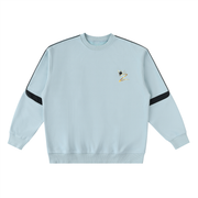 Oversized Crewneck Taped Sweatshirt