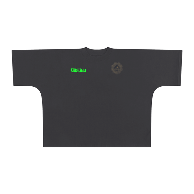 Oversize One-piece Pattern Cut Boxy Tee - 300 GSM
