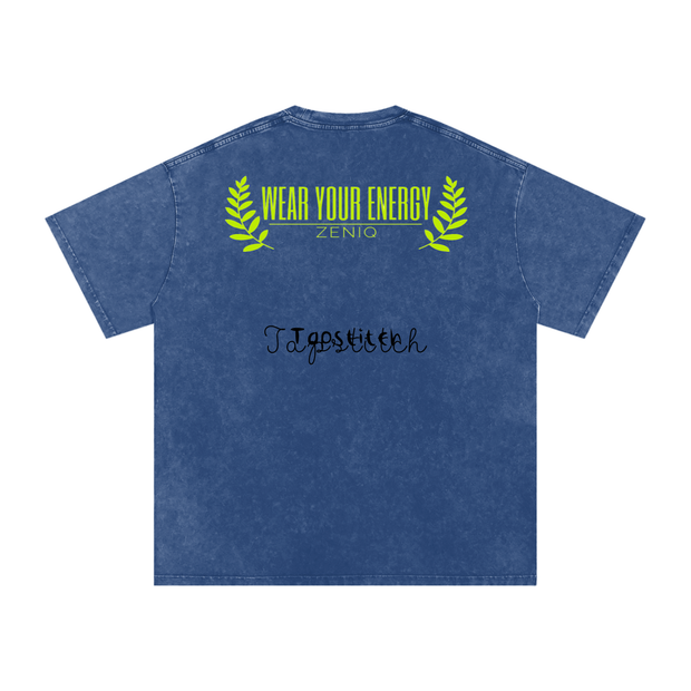 Acid Wash Oversize T-Shirt - 250 GSM