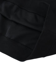 Oversized Crewneck Taped Sweatshirt